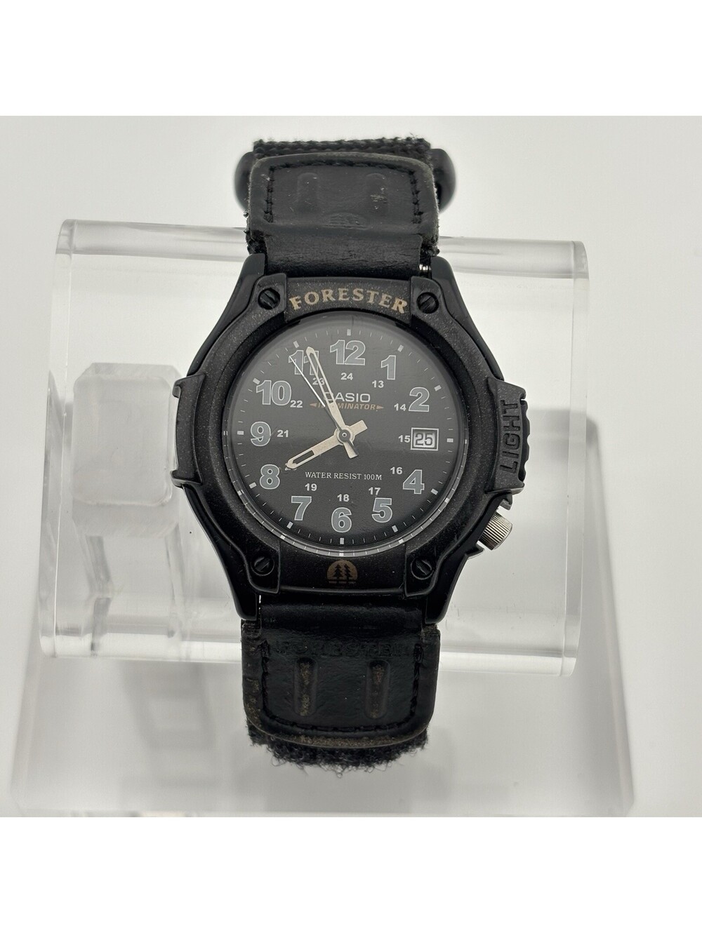 Casio Forester FT-500WC-1BV Black Analog Date Illuminator 41mm Watch 100M